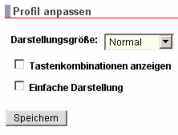 Personalisierung