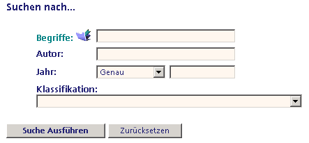 Literatur Suche